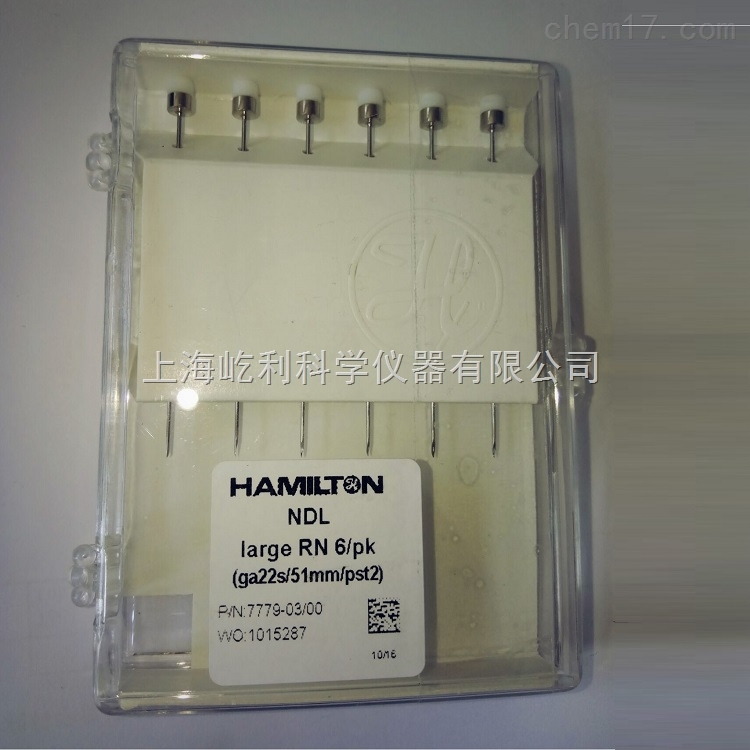 7779-03 哈美顿 Hamilton 进样针 注射器 标准RN针头